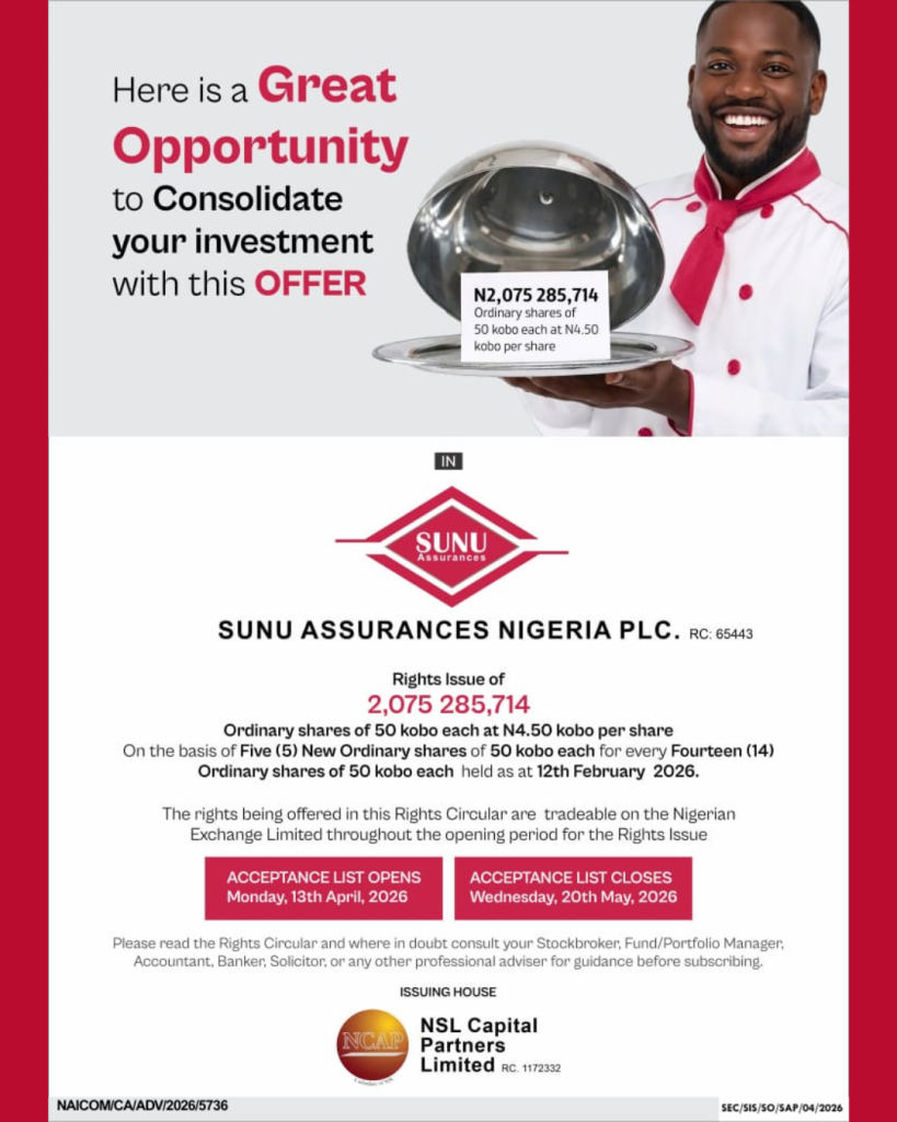 Rights Issue Opportunity – Strengthen Your Investment with SUNU Assurances